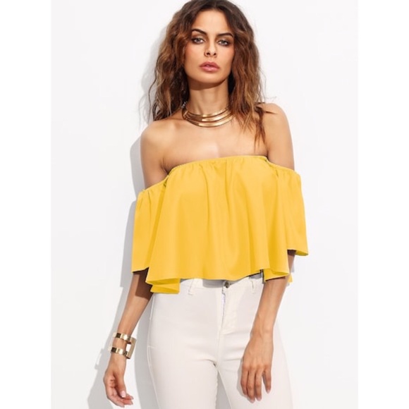 ♡ off shoulder summer vibe crop top ♡ - Picture 3 of 8